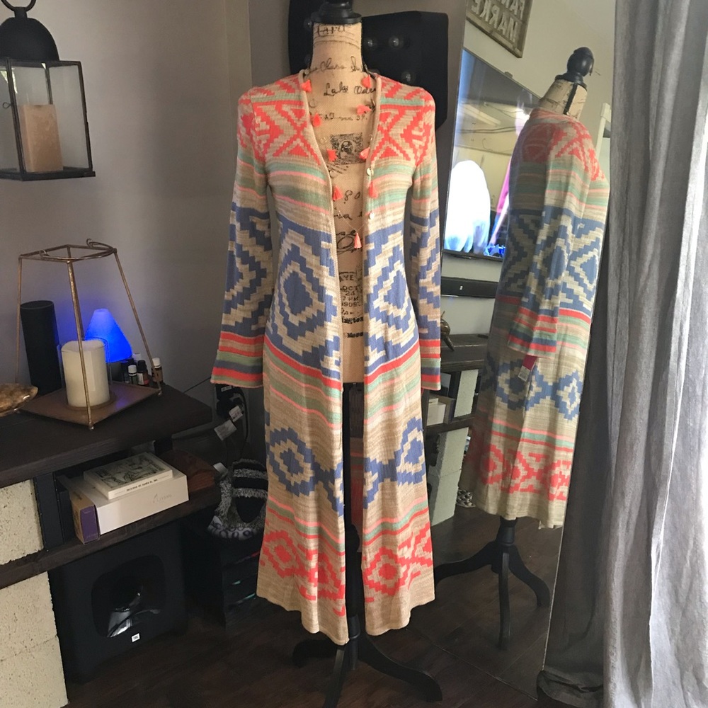 NWT Long Cardigan